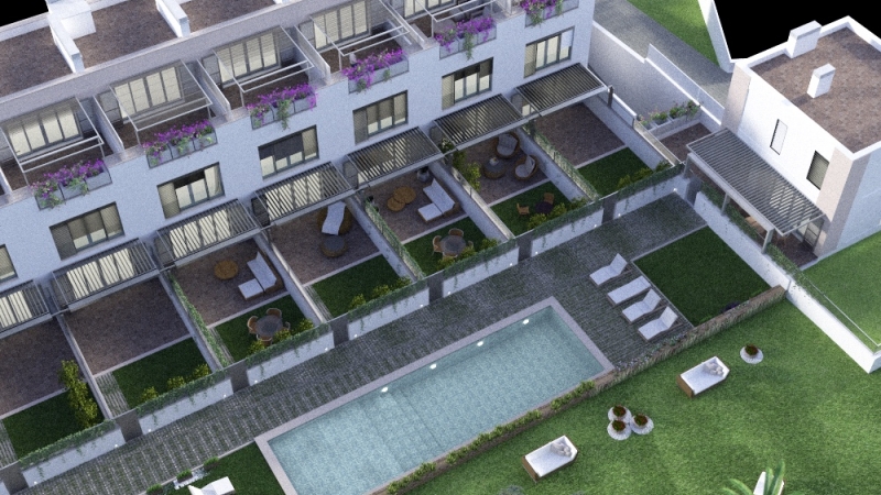 For sale in Puerto Andratx - Newly build townhouses in the heart of Port Andratx
