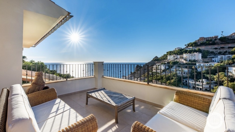 For sale in Puerto Andratx - Spectacular penthouse with amazing sunset views