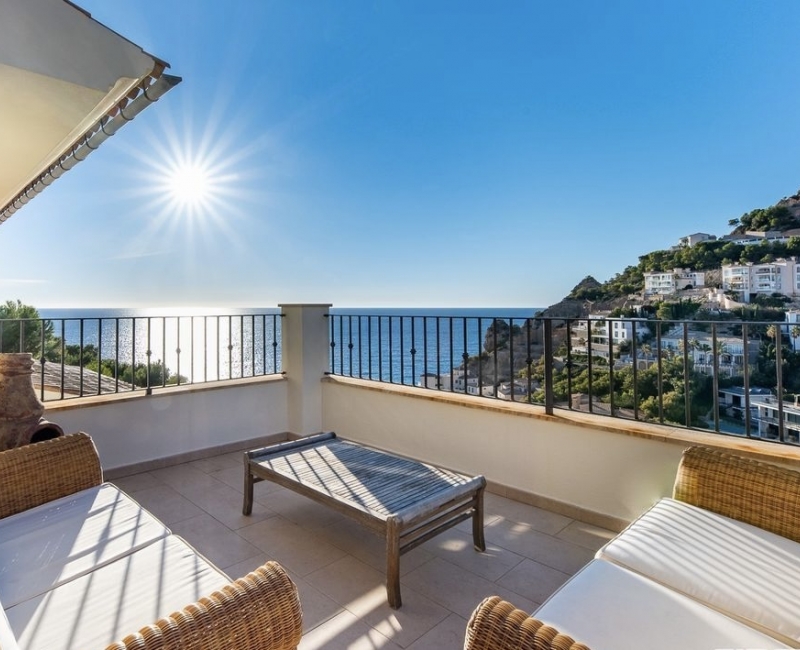 For sale in Puerto Andratx - Spectacular penthouse with amazing sunset views