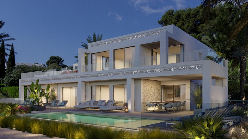 For sale in Sol de Mallorca - New Villa fit for Royality