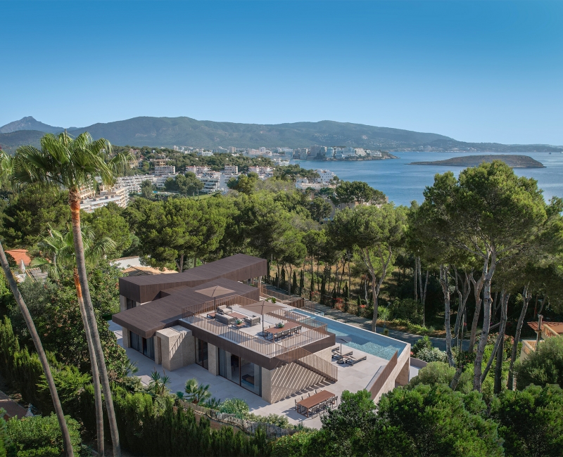 For sale in Cala Vinyes - Sea view villa project with licence in Cap Falco