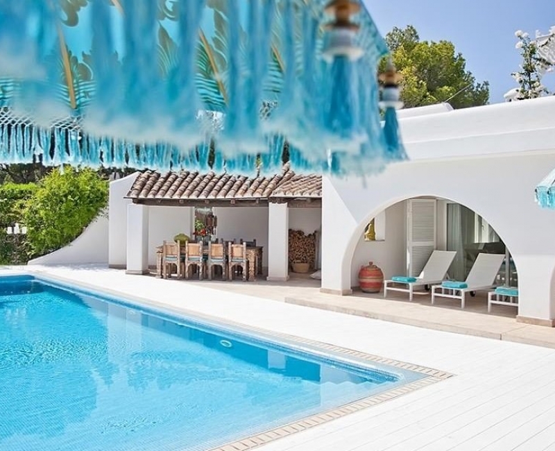 For sale in Sol de Mallorca - Ibiza Style Villa with sea views